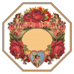 Cupid Gold Border