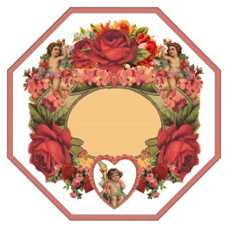 Cupid Pink Border